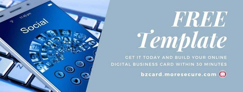 free online digital business card template